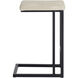 Boone 26 inch Black / Bravo Cream Counter Stool, Set Of 2